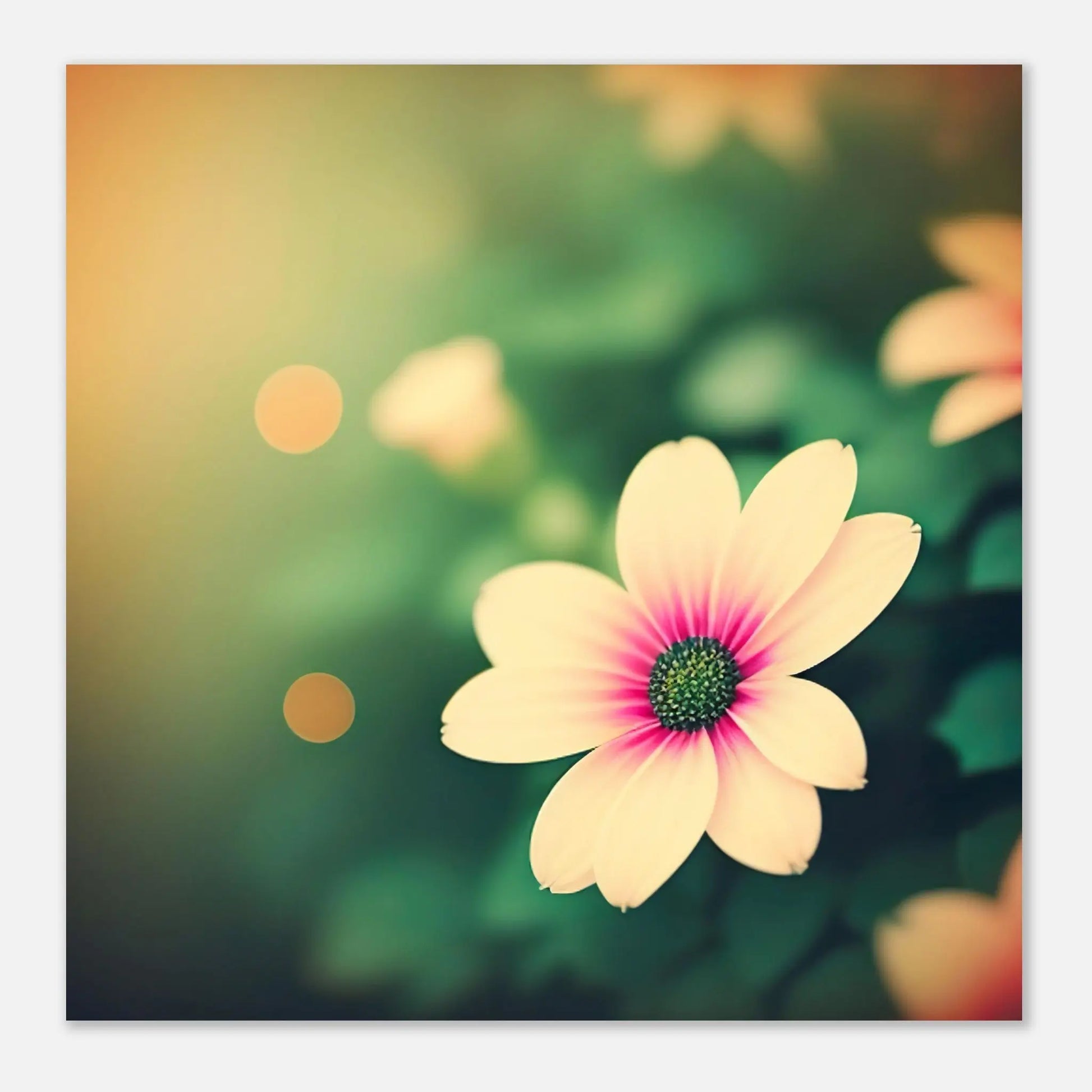 Aluminiumdruck - Kapkörbchen Blume - Foto Stil, KI-Kunst - RolConArt, Pflanzen,