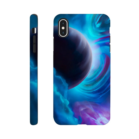 Smartphone-Hülle "Hart" - Weltraum - Malerischer Stil, KI-Kunst RolConArt, Sci-Fi, iPhone-XS-Max