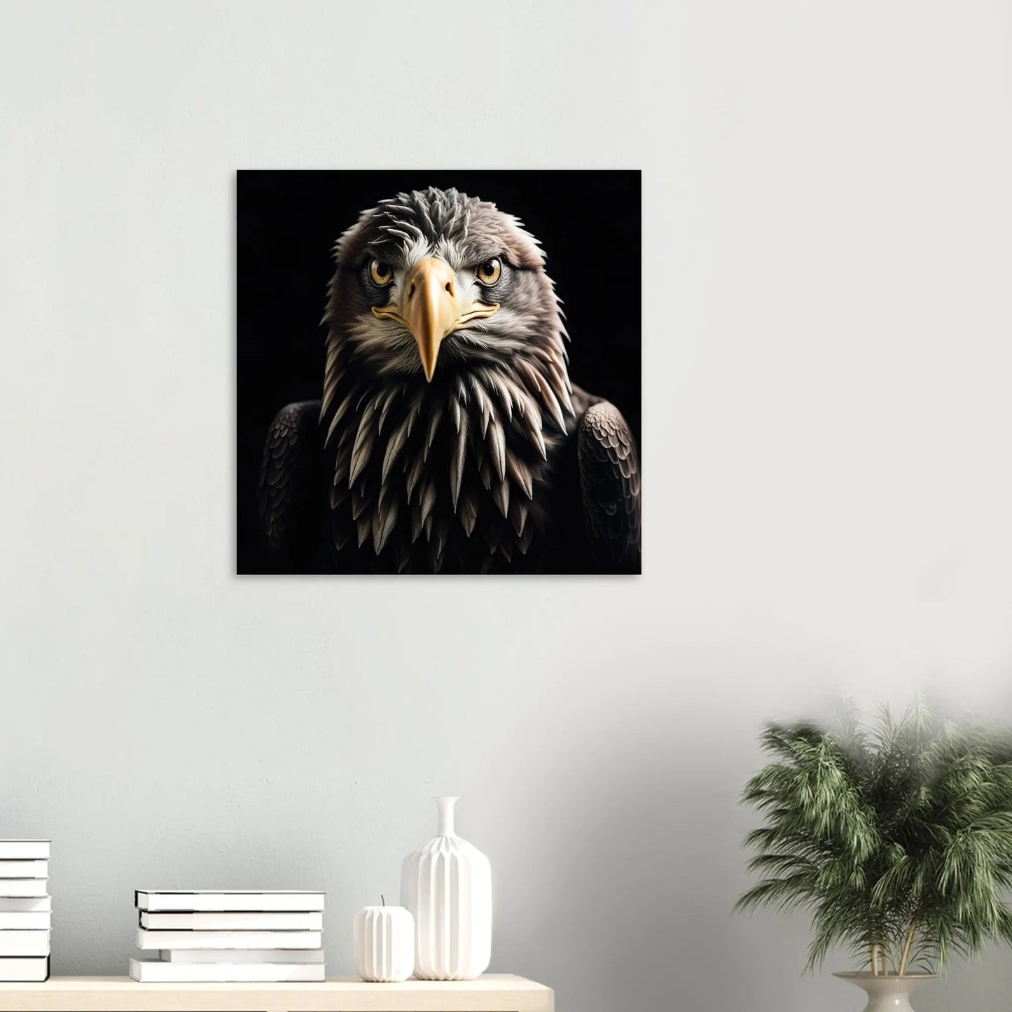 Aluminiumdruck - Adler - Foto Stil, KI-Kunst RolConArt