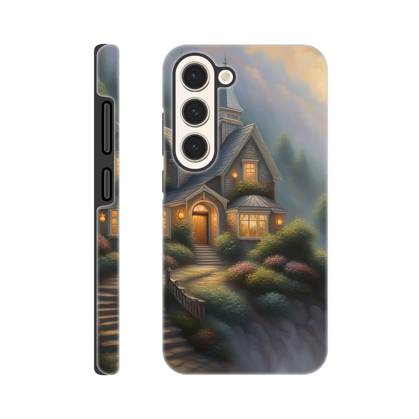 Smartphone-Hülle "Hart" - Traumlandschaft - Digitaler Stil, KI-Kunst RolConArt, Surreale Landschaften, Galaxy-S23