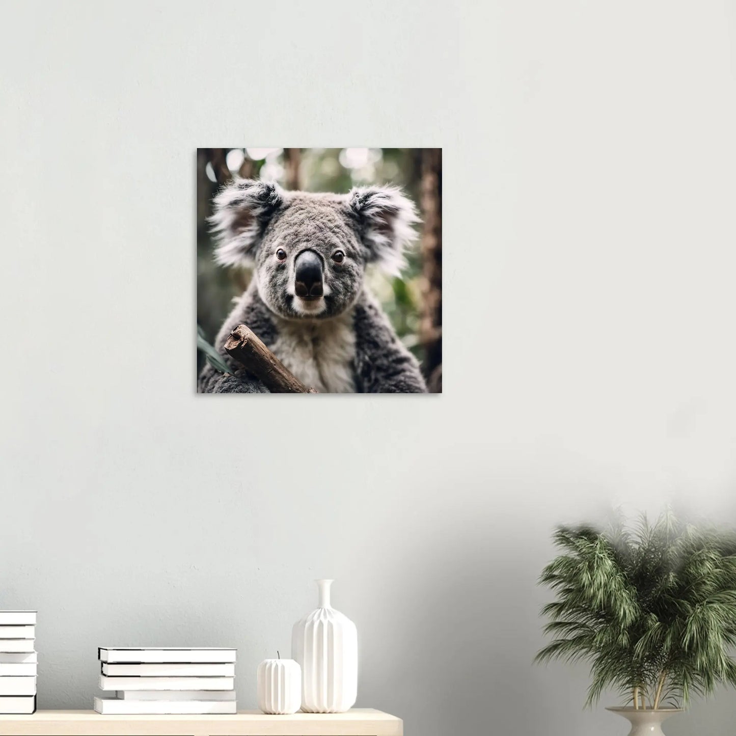 Moderner Forex-Druck - Koala - Foto Stil, KI-Kunst RolConArt