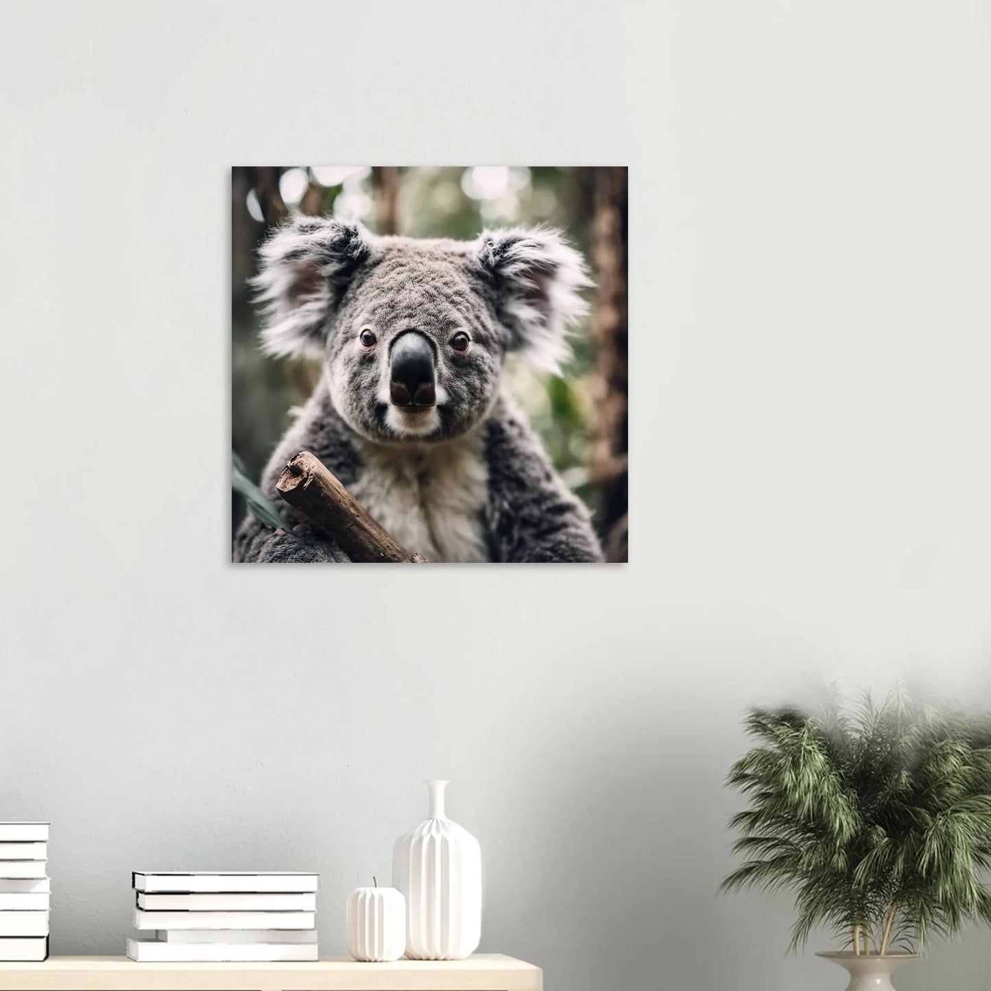 Moderner Forex-Druck - Koala - Foto Stil, KI-Kunst RolConArt