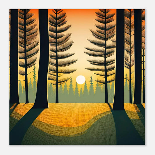 Moderner Forex-Druck - Landschaft - Digitaler Stil, KI-Kunst - RolConArt, Landschaften,