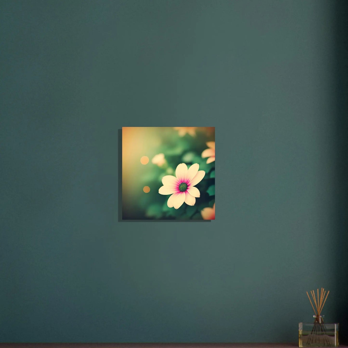 Aluminiumdruck - Kapkörbchen Blume - Foto Stil, KI-Kunst - RolConArt, Pflanzen, 40x40-cm-16x16