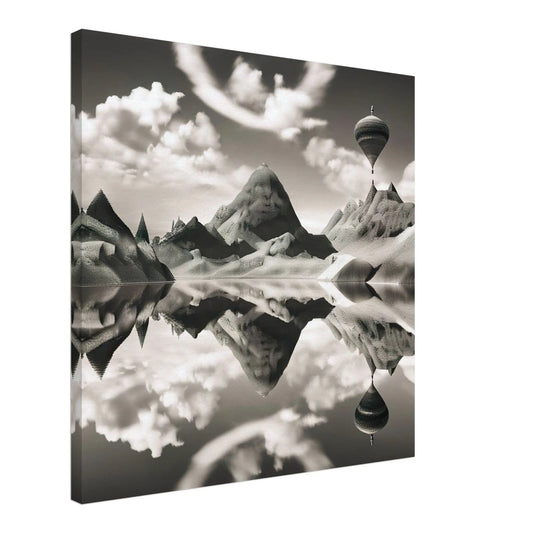 Leinwandbild - Surreale Landschaft - Digitaler Stil, KI-Kunst, Surreale Landschaften,  - RolConArt