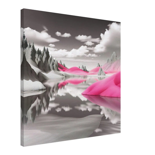 Leinwandbild - Surreale Landschaft - Digitaler Stil, KI-Kunst, Surreale Landschaften,  - RolConArt