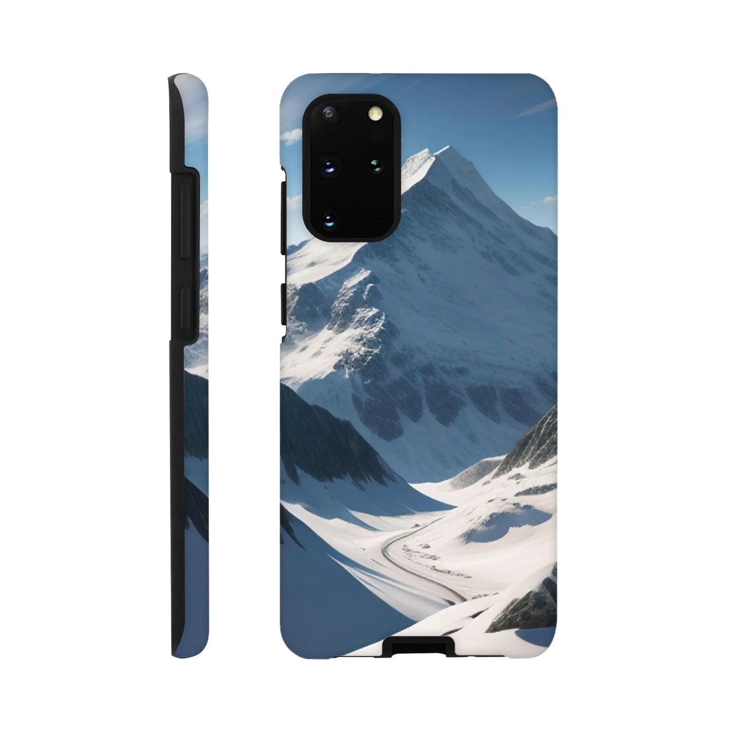 Smartphone-Hülle "Hart" - Berglandschaft - Foto Stil, KI-Kunst, Landschaften, Galaxy-S20-Plus - RolConArt