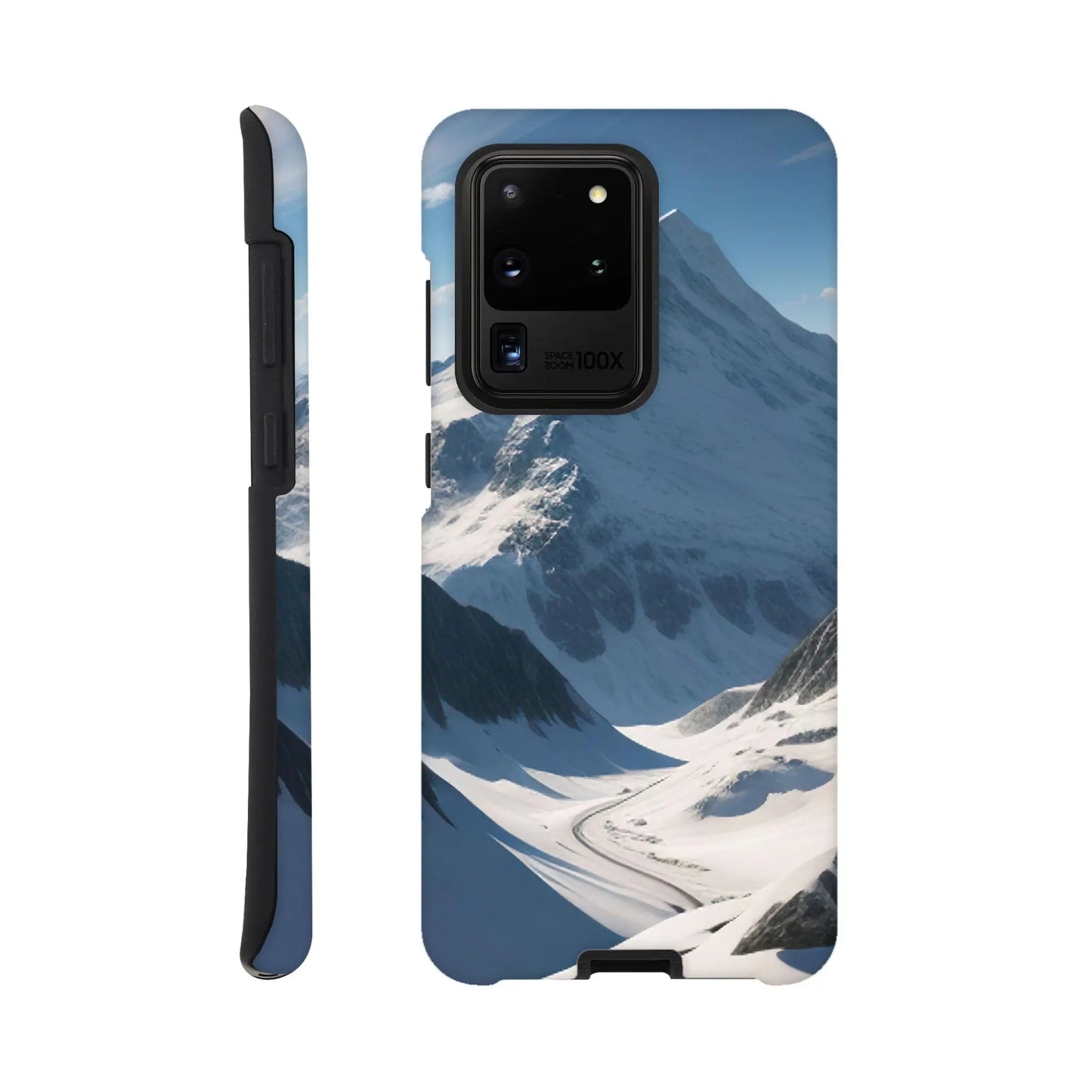 Smartphone-Hülle "Hart" - Berglandschaft - Foto Stil, KI-Kunst, Landschaften, Galaxy-S20-Ultra - RolConArt