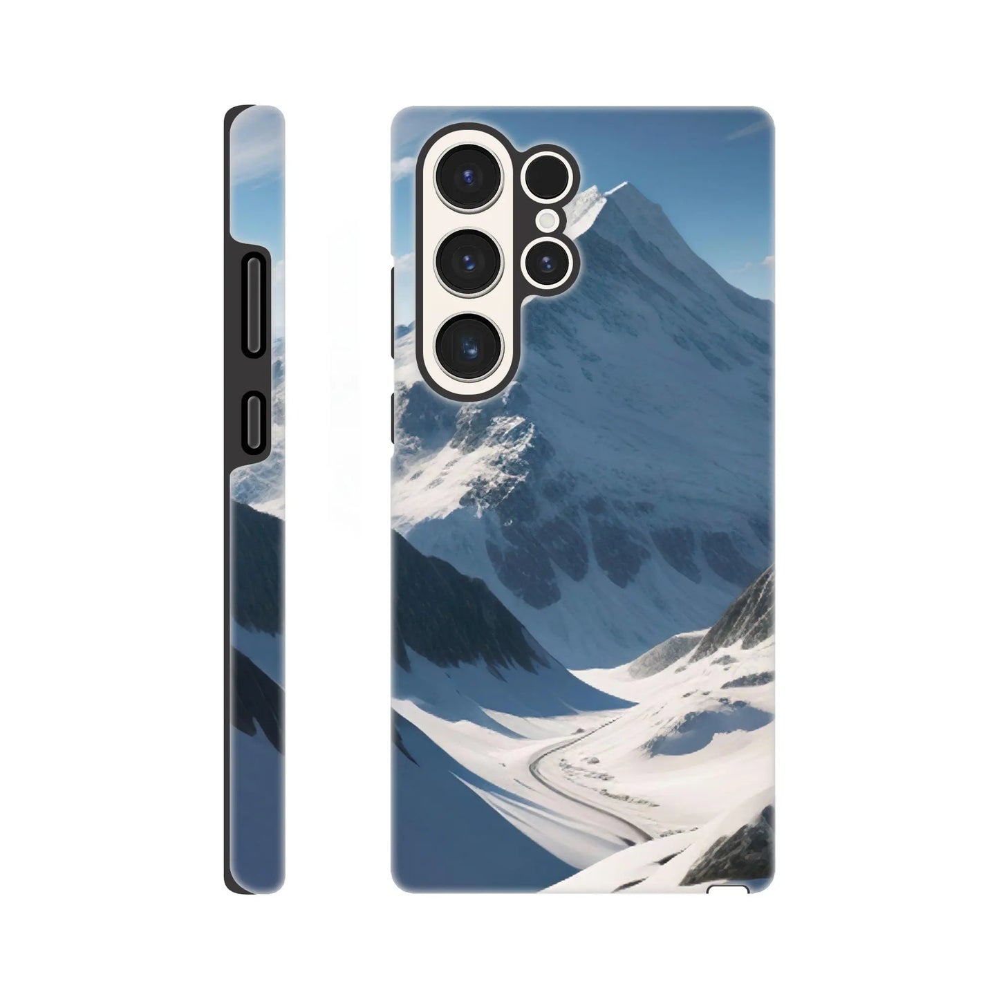 Smartphone-Hülle "Hart" - Berglandschaft - Foto Stil, KI-Kunst, Landschaften, Galaxy-S23-Ultra - RolConArt