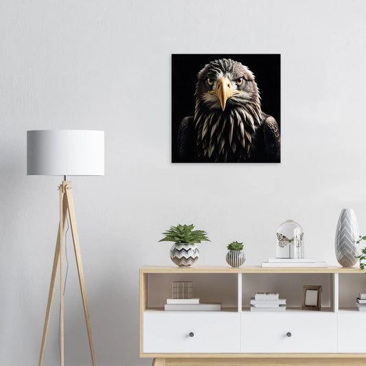 Moderner Forex-Druck - Adler - Foto Stil, KI-Kunst RolConArt