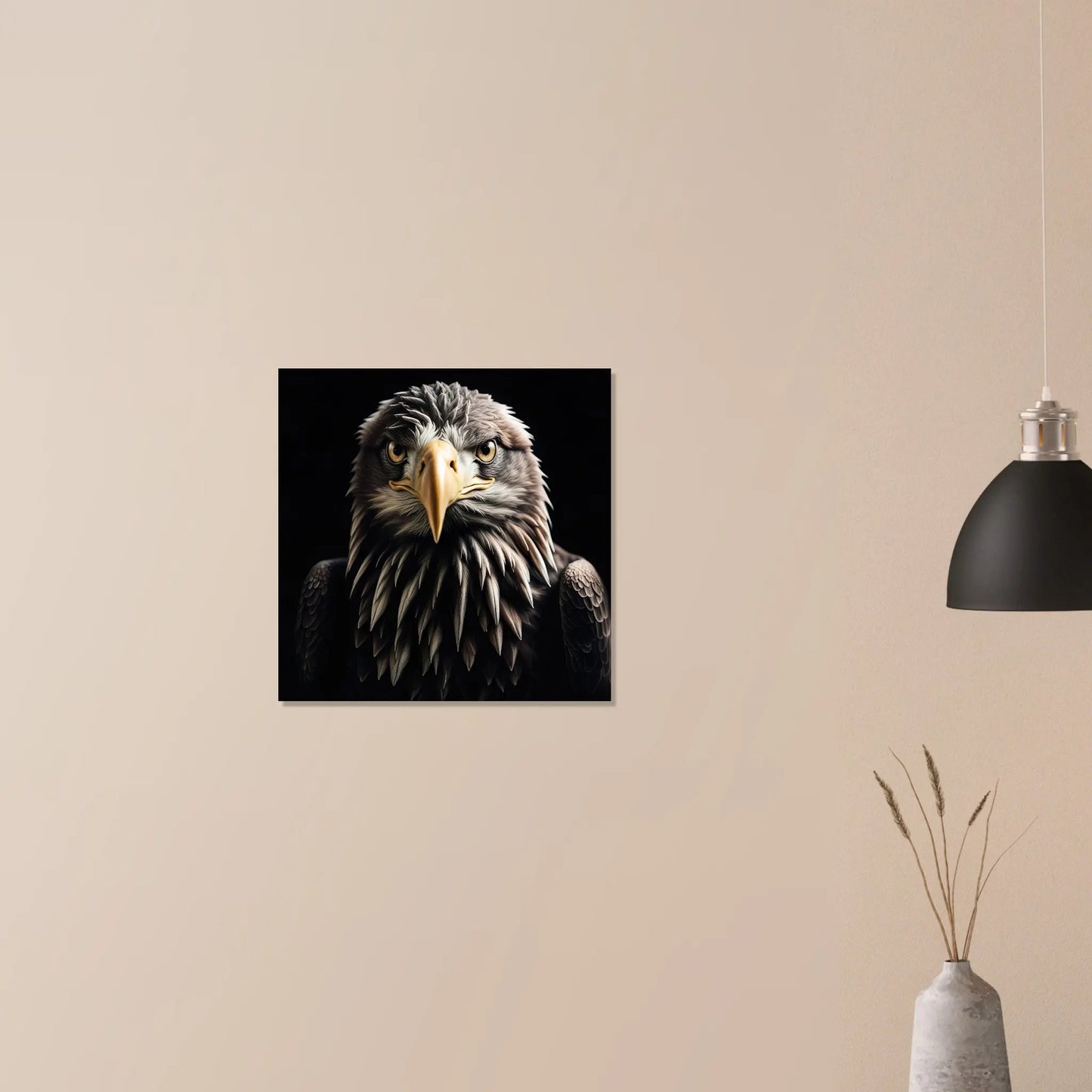 Moderner Forex-Druck - Adler - Foto Stil, KI-Kunst RolConArt