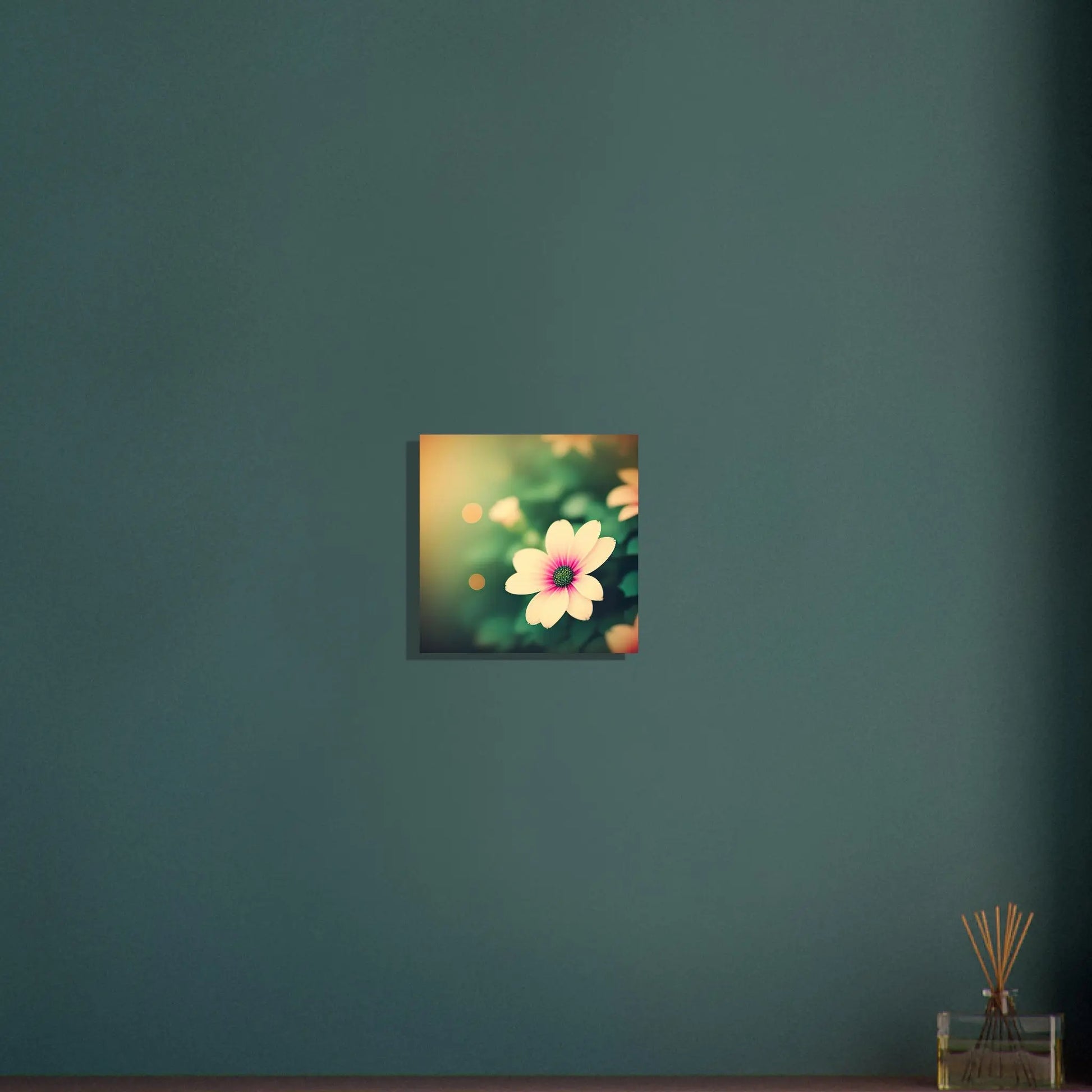 Aluminiumdruck - Kapkörbchen Blume - Foto Stil, KI-Kunst - RolConArt, Pflanzen, 30x30-cm-12x12