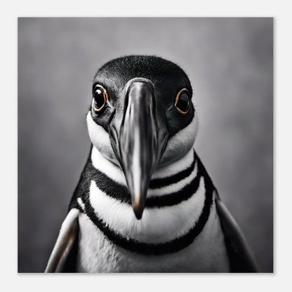 Aluminiumdruck - Pinguin - Foto Stil, KI-Kunst RolConArt