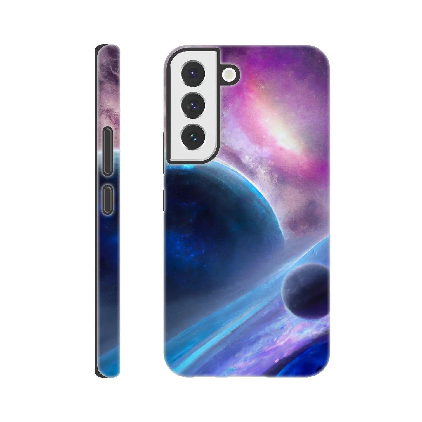 Smartphone-Hülle "Hart" - Weltraum - Malerischer Stil, KI-Kunst,  Sci-Fi, Galaxy-S22 - RolConArt