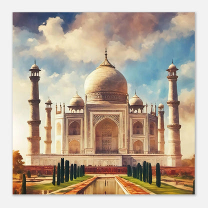 Aluminiumdruck - Taj Mahal - Digitaler Stil, KI-Kunst RolConArt