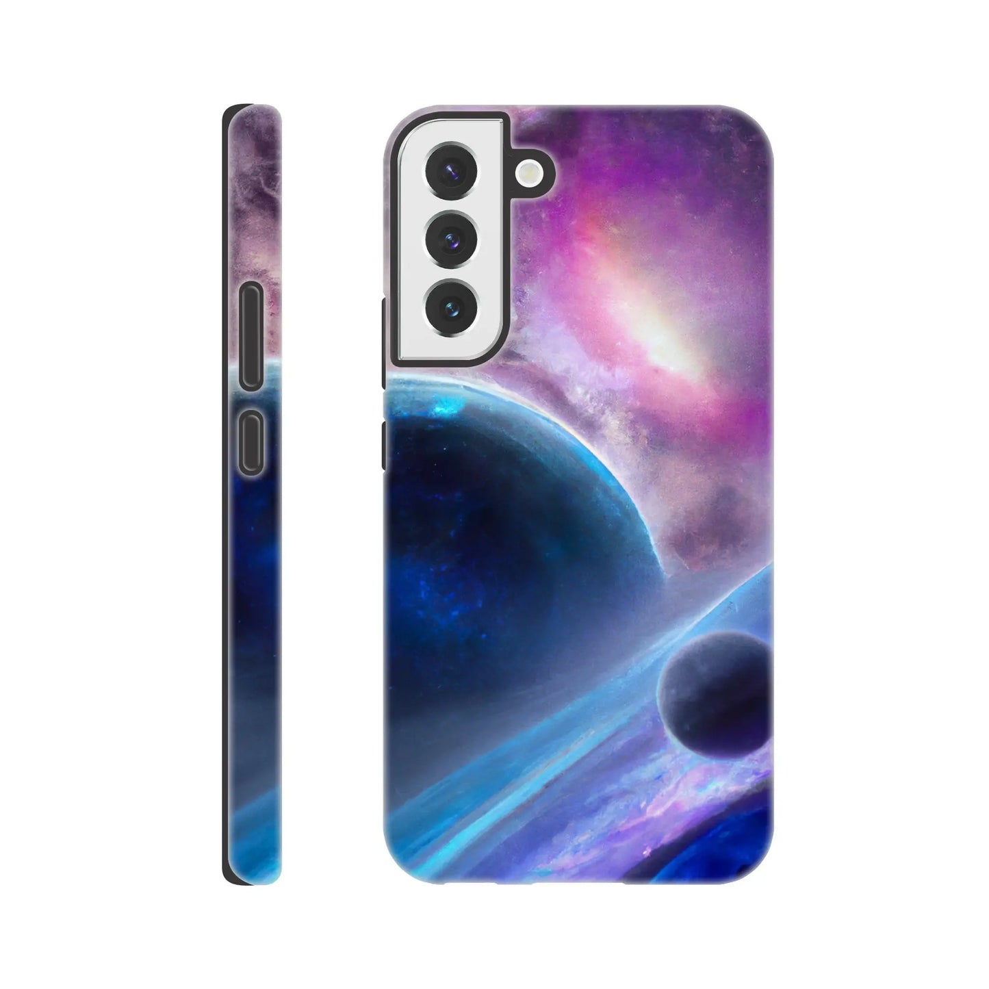 Smartphone-Hülle "Hart" - Weltraum - Malerischer Stil, KI-Kunst,  Sci-Fi, Galaxy-S22-Plus - RolConArt