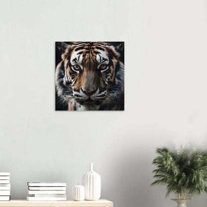 Moderner Forex-Druck - Tiger - Foto Stil, KI-Kunst RolConArt