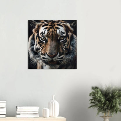 Moderner Forex-Druck - Tiger - Foto Stil, KI-Kunst RolConArt