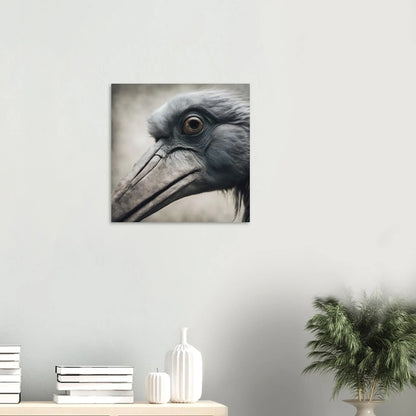 Moderner Forex-Druck - Fantasie Vogel - Foto Stil, KI-Kunst RolConArt