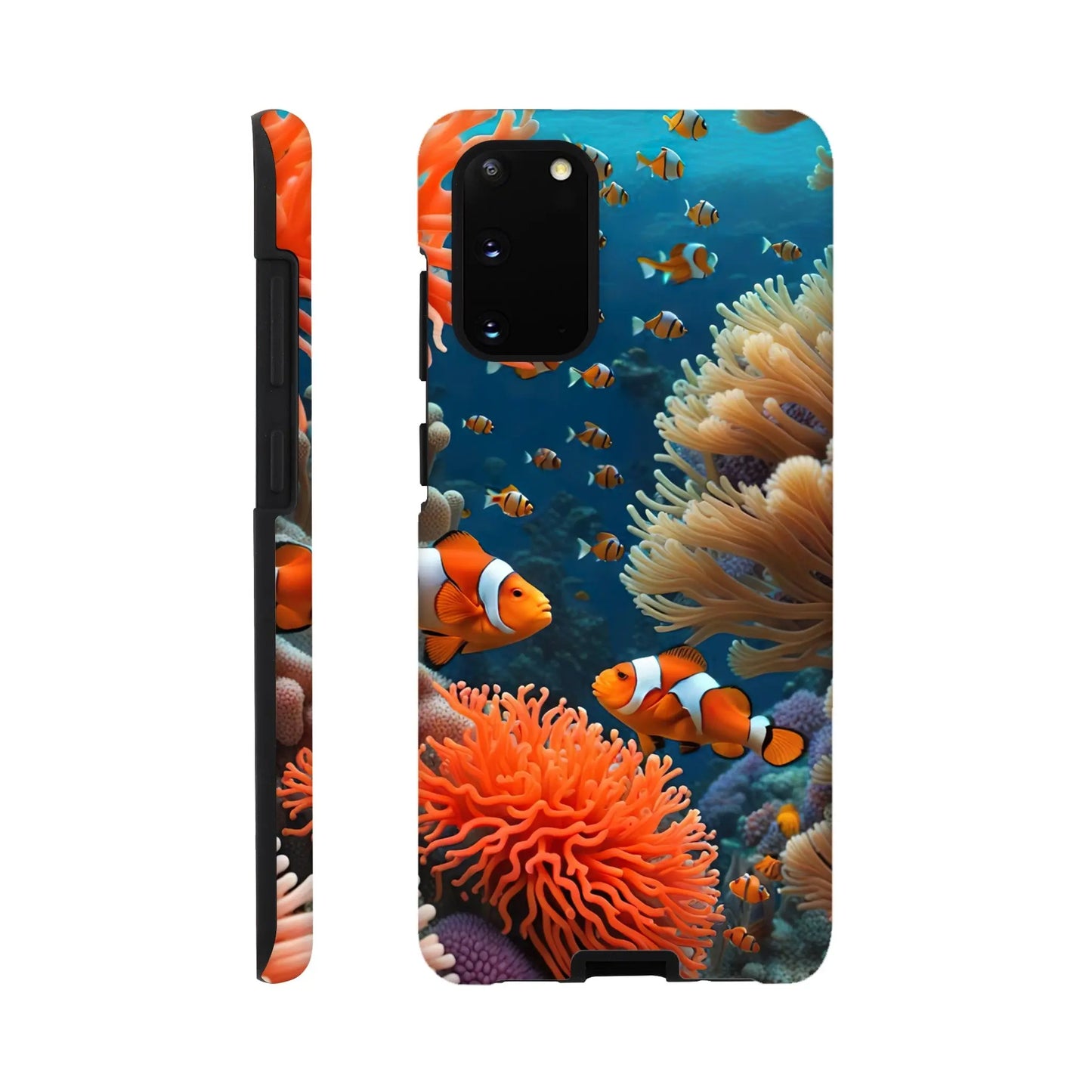 Smartphone-Hülle "Hart" - Unterwasserwelt - Digitaler Stil, KI-Kunst RolConArt, Unterwasserlandschaften, Galaxy-S20